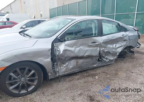 2019 Honda Civic Ex from USA, damaged, VIN 19XFC1F36KE004217